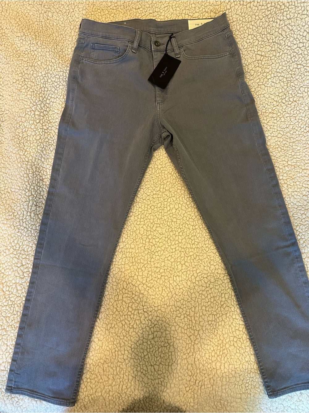 rag & bone Slim Jeans in Slate Gray